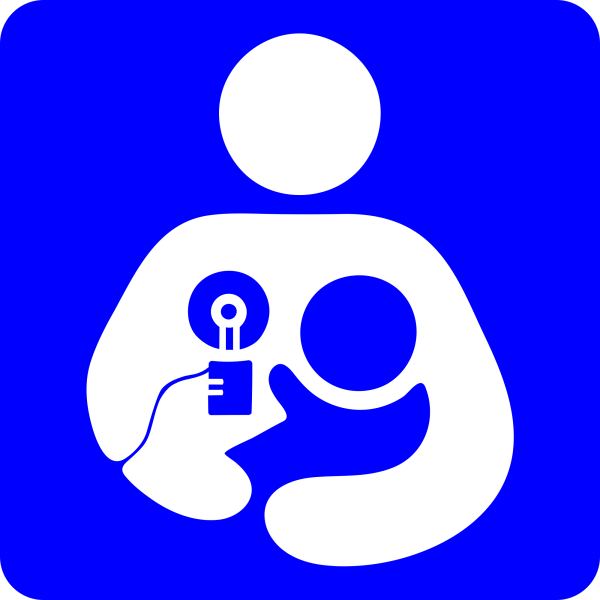Universal breastfeeding symbol, by F.M.Jardin 
